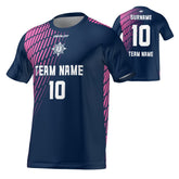 Flight Jersey Gradient - Navy & Pink